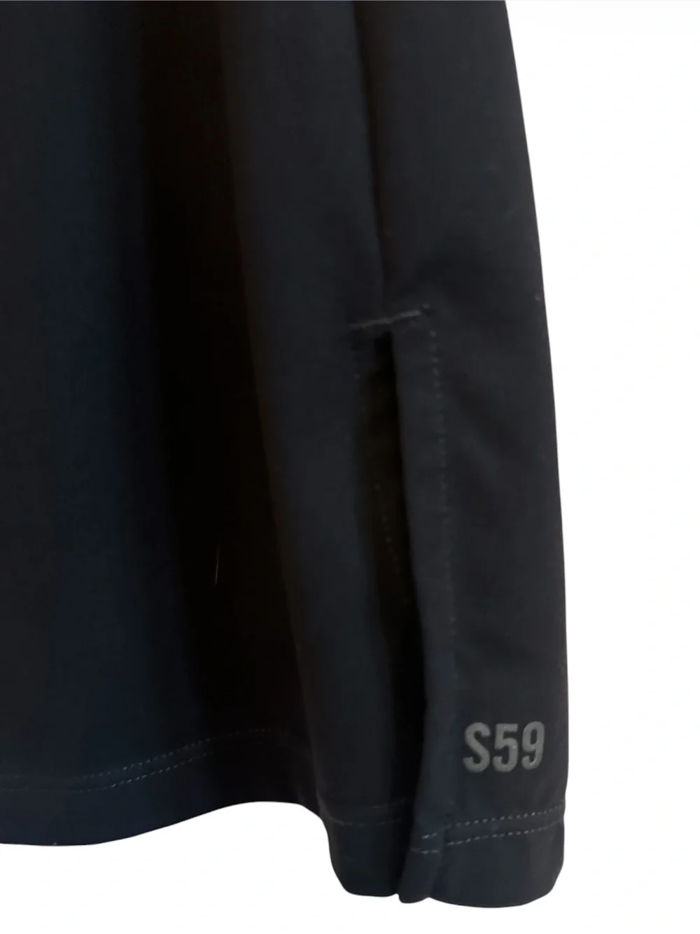 SPLITS59 Martina Tennis Dress Medium Black Built In Shorts Pickleball‎ Golf